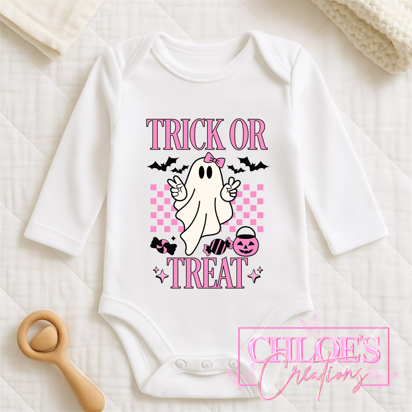 Trick Or Treat Baby Grow