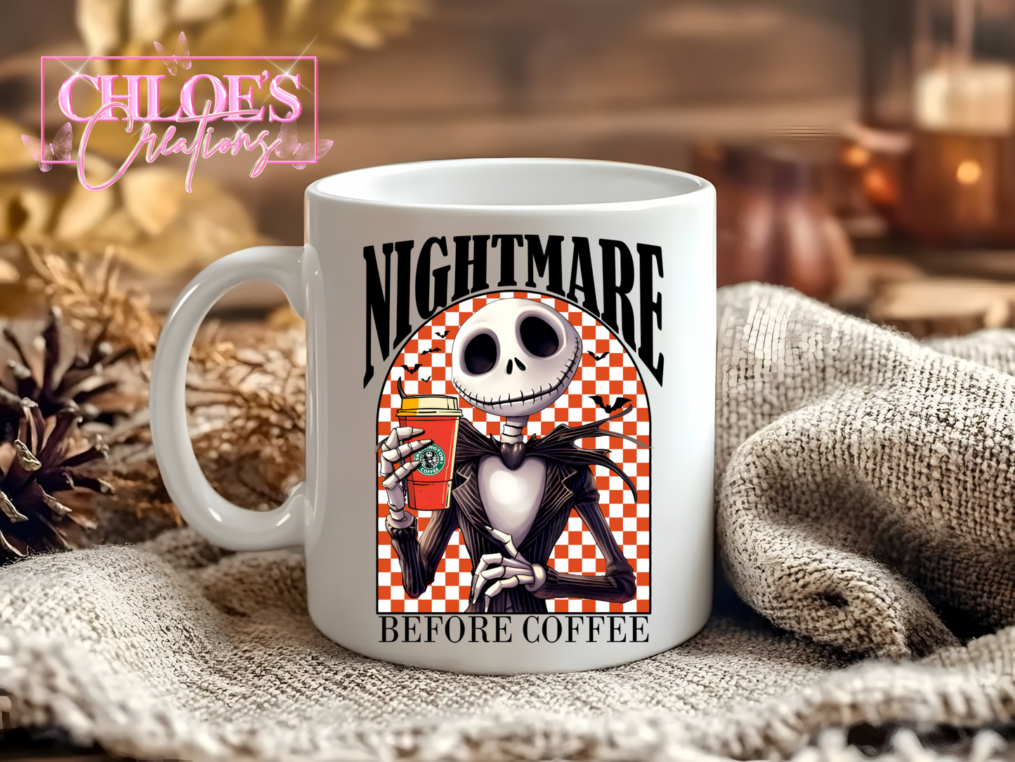 Nightmare Before Coffee Mug