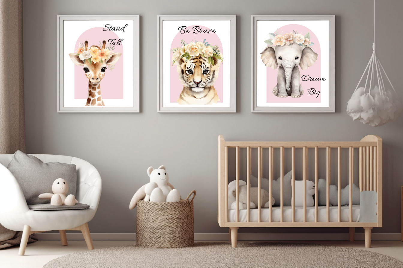 A4 Safari Animal Quote