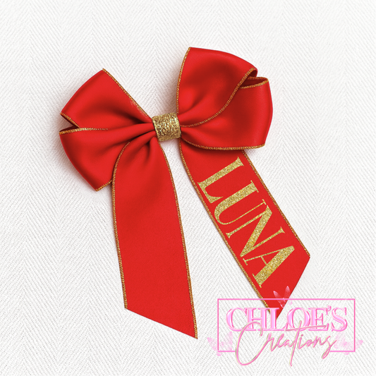 6" Hair Bow