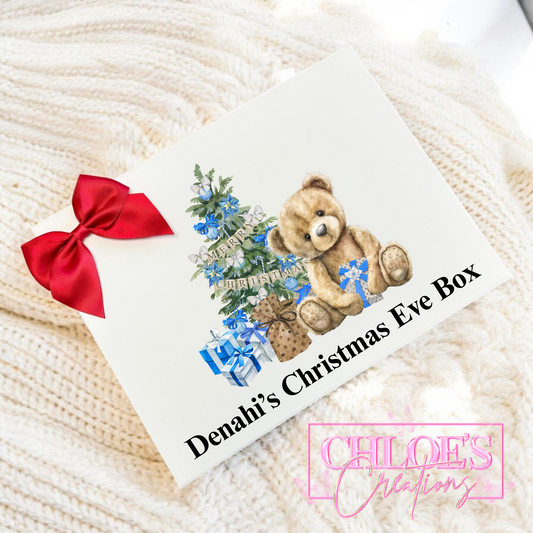 New Bear & Tree Christmas Eve Box