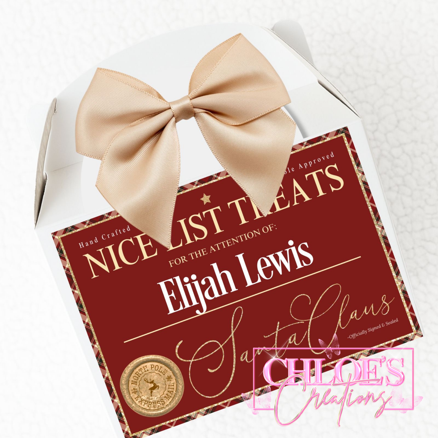 Nice List Treat Box