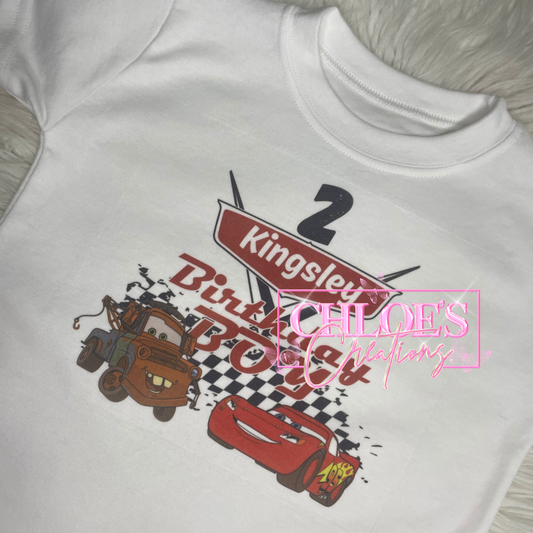 Cars Birthday T-Shirt