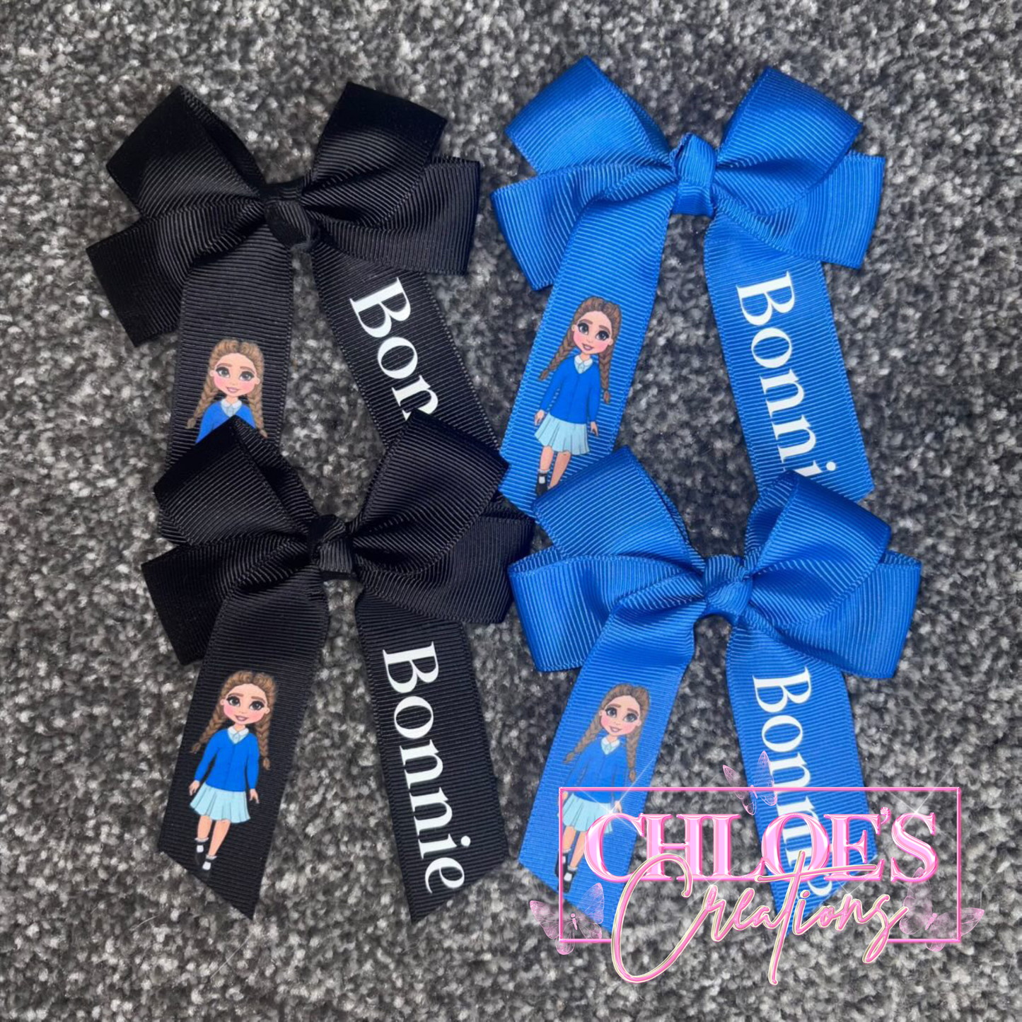 School Hair Bows