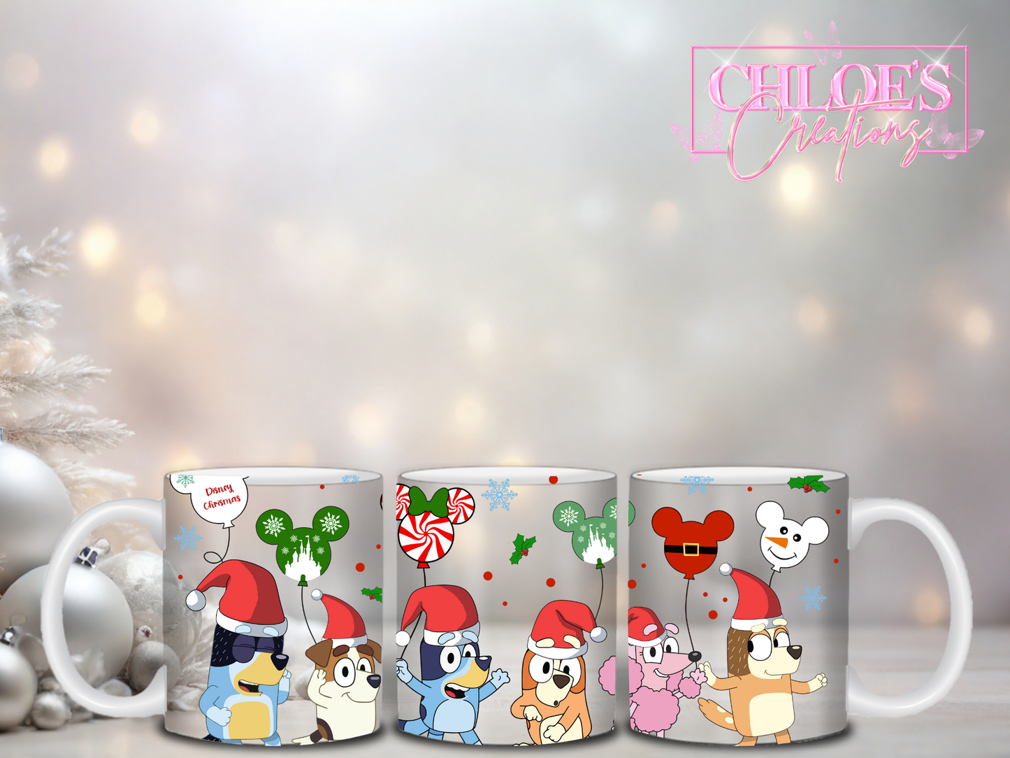 Unbreakable Christmas Bluey Mug