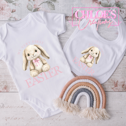 Easter Bodysuit & Bib Set