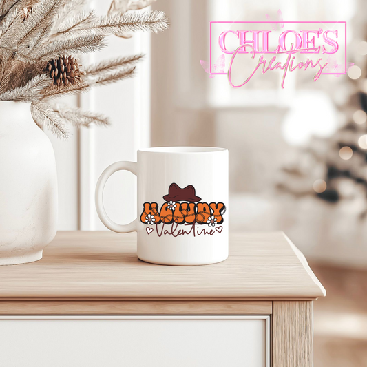 Howdy Valentine Mug