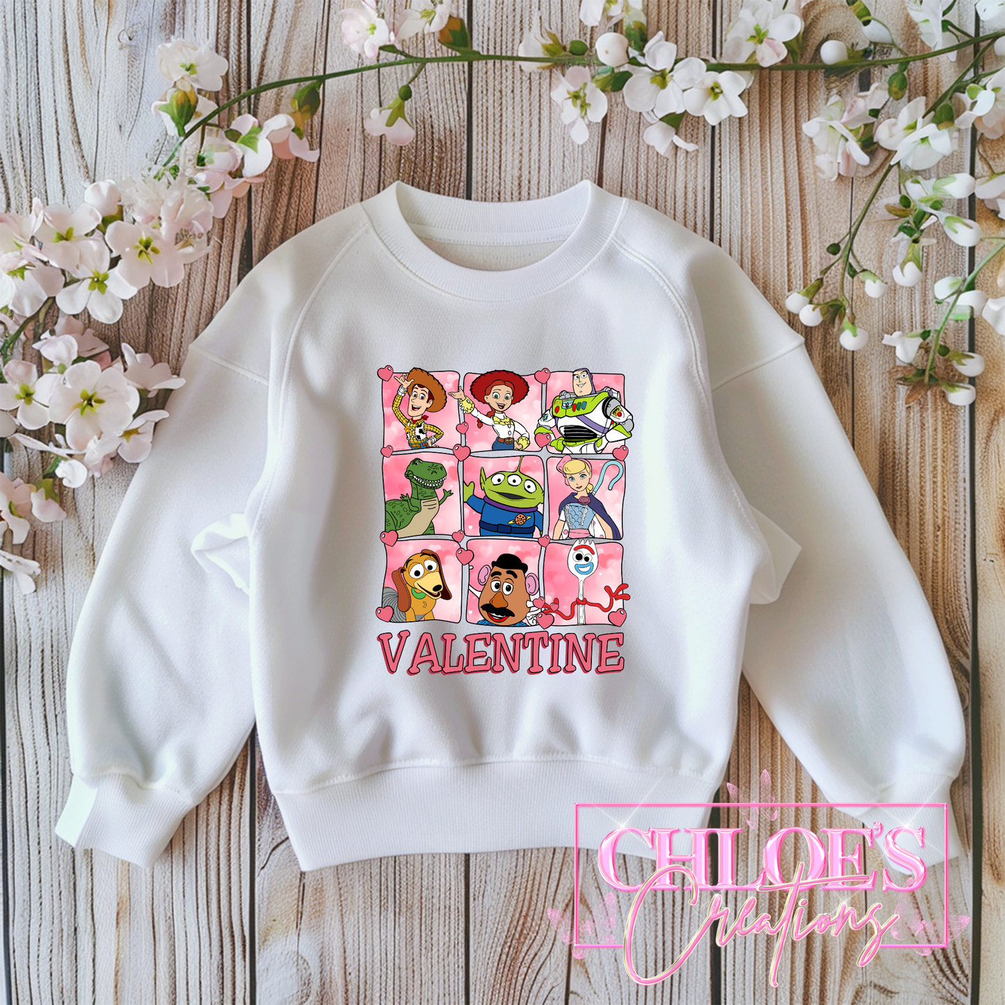 Valentines Toy Story Sweatshirt