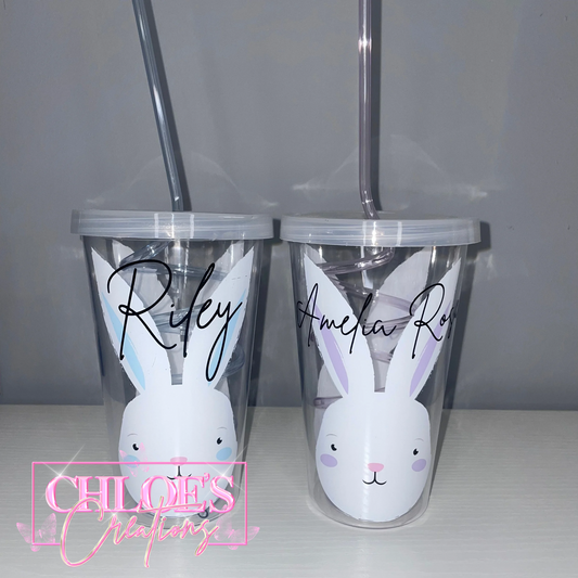 Easter Swirly Cup & Straw