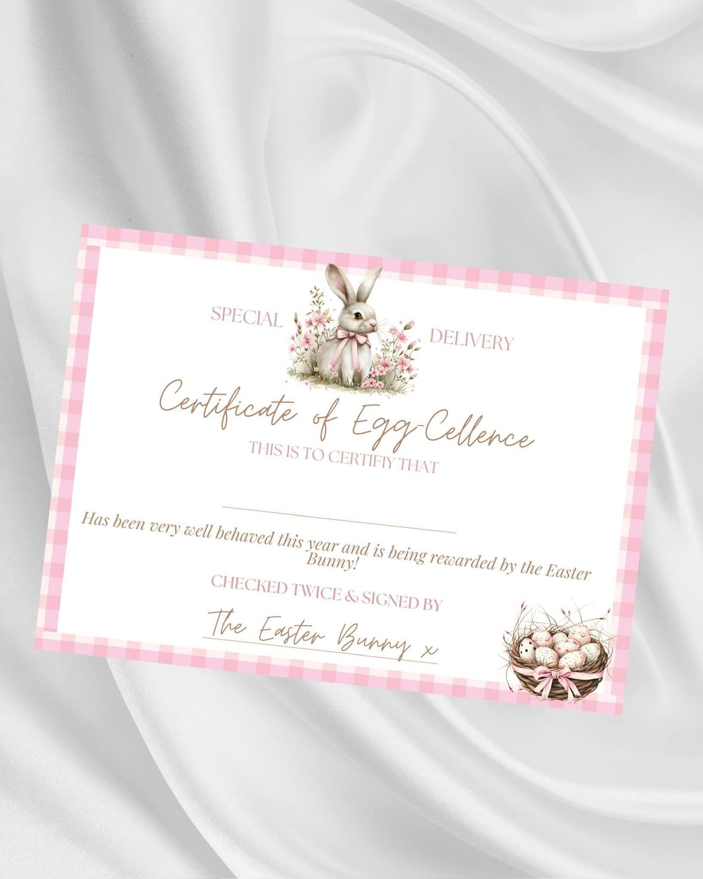 Easter Certificates