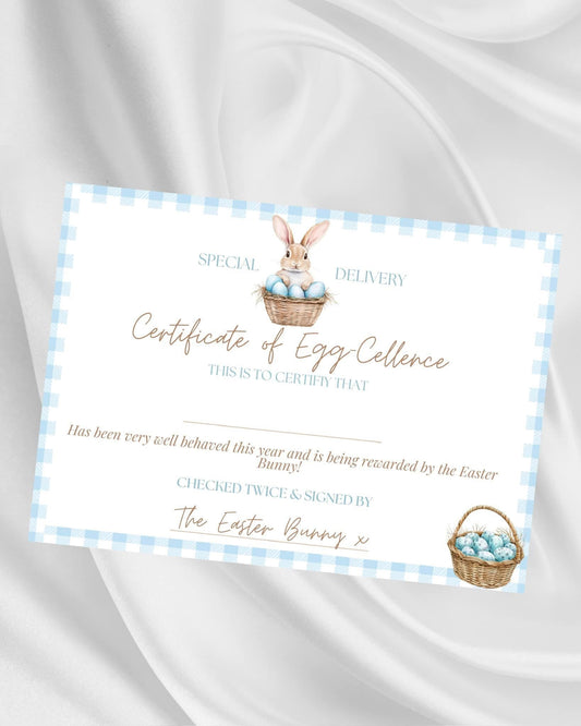 Easter Certificates