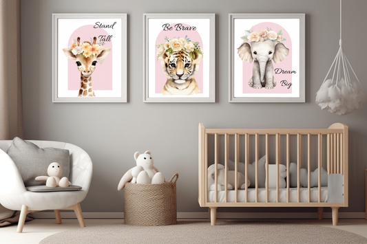 A4 Safari Animal Quote