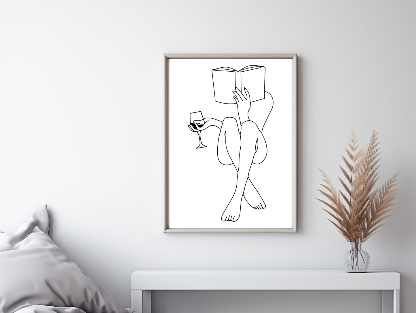 A5 Line Art Woman