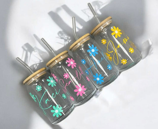 Flower Libby Cans
